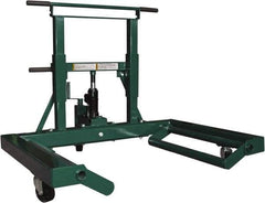 Safeguard - 3 Wheel, 1,500 Lb Capacity, Easy Roller - 23.62 to 60" Cast Iron Wheels - Apex Tool & Supply