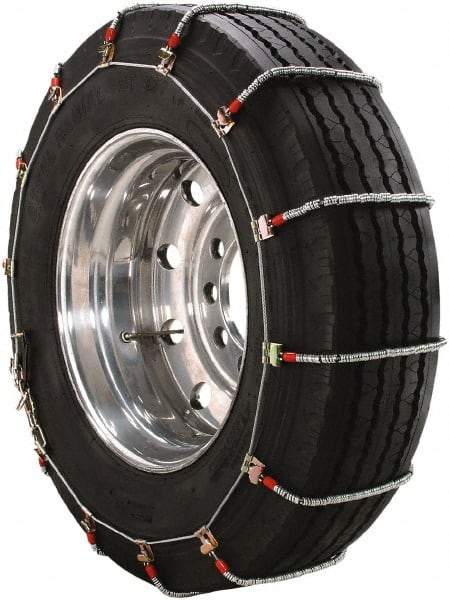 Peerless Chain - Single Axle Tire Chains - For Use with 445/50-22.5, 455/50-22.5, 455/55-22.5 - Apex Tool & Supply