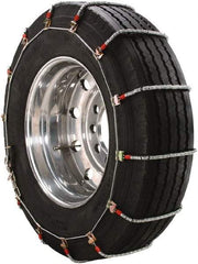 Peerless Chain - Single Axle Tire Chains - For Use with 10.00-22, 11-24.5, 12.75-22.5, 315/80-22.5 - Apex Tool & Supply