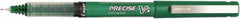 Pilot - Precision Point Roller Ball Pen - Green - Apex Tool & Supply