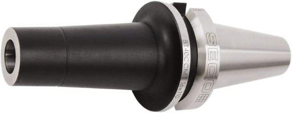 Seco - M20 System Size, CAT50 Taper, Modular Tool Holding System Adapter - 75.95mm Projection, 36.58mm Body Diam, 196.85mm OAL, Through Coolant - Exact Industrial Supply