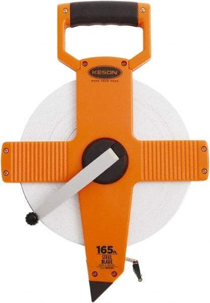 Keson - 165' x 3/8" Tape Measure - 1/8" Graduation - Apex Tool & Supply