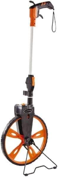 Keson - 99,999m Counter Limit, Measuring Wheel - 2" Accuracy per 100", Measures in Meters & Decimeters - Apex Tool & Supply