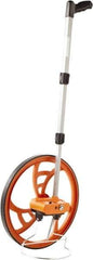 Keson - 99,999' Counter Limit, 4' OAL, Measuring Wheel - 2" Accuracy per 100", Measures in Feet & Tenths - Apex Tool & Supply