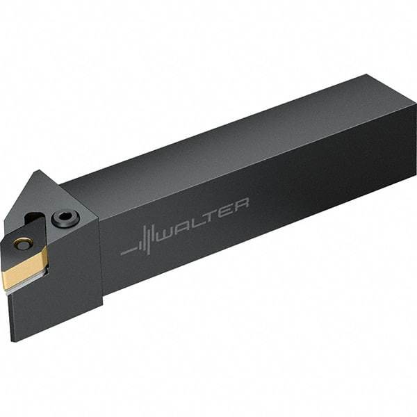 Walter - 93° Lead Angle, 20mm Shank Height x 20mm Shank Width, Indexable Turning Toolholder - 125mm OAL, Series PDJN-ISO-AUSSEN - Apex Tool & Supply