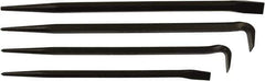 Mayhew - 4 Piece Line-Up & Rolling Head Pry Bar Set - Includes 14, 16, 18 & 20" Lengths - Apex Tool & Supply