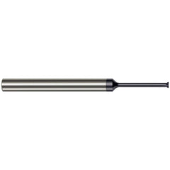 Harvey Tool - 0.055" Diam 90° 0.004" Chamfer 4-Flute Solid Carbide Back Chamfer - Exact Industrial Supply
