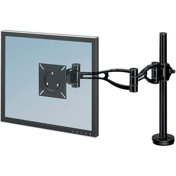 FELLOWES - Black Monitor Arm - Use with Monitor - Apex Tool & Supply