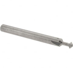 Accupro - 5/32° 5/32" Cut Diam, 0.078" Cut Width, 3/16" Shank, Solid Carbide Double-Angle Cutter - Apex Tool & Supply