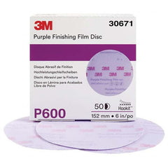 3M - Hook & Loop Discs Abrasive Type: Film Disc Disc Diameter (Inch): 6 - Apex Tool & Supply