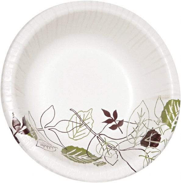 Dixie - Pathways Heavyweight Paper Bowls, 20 oz - Green, Burgundy - Apex Tool & Supply
