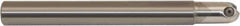 Millstar - 16mm Cut Diam, 125mm Max Depth of Cut, 16mm Shank Diam, 150mm OAL, Indexable Ball Nose End Mill - Straight Shank, CBSFCY Toolholder, MB, MBT, RBT Insert - Apex Tool & Supply