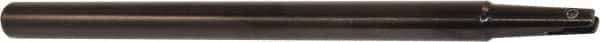 Millstar - 5/16" Cut Diam, 3" Max Depth of Cut, 1/2" Shank Diam, 3-3/4" OAL, Indexable Ball Nose End Mill - Straight Shank, TAV Toolholder, VRBS, VBD Insert - Apex Tool & Supply
