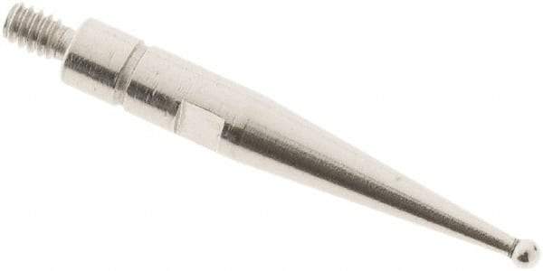 SPI - 1mm Ball Diam, Steel, Ball Test Indicator Contact Point - Use with Peacock Test Indicators - Apex Tool & Supply