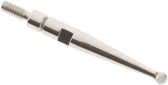 SPI - 1.5mm Ball Diam, Carbide, Ball Test Indicator Contact Point - 0.688" Contact Point Length, Use with Interapid Test Indicators - Apex Tool & Supply