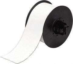Brady - 2-1/2" Wide x 300" Long, White Magnetic Magnetic Tape - For BBP30 Label Printer, BBP33 Label Printer, BBP35 Multicolor Sign & Label Printer, BBP37 Color & Cut Sign & Label Printer, BradyPrinter S3100, BBP31 Sign & Label Printer - Apex Tool & Supply