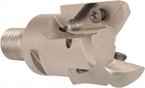 Millstar - VCGT Series ASON, Right Hand Cut, 50mm Head Length, Modular Milling Cutting Unit Head - 42mm Cutting Diam, 1/8" Depth of Cut, Universal Insert Size - Apex Tool & Supply
