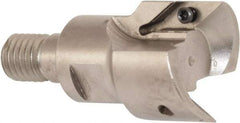 Millstar - VCGT Series ASON, Right Hand Cut, 35mm Head Length, Modular Milling Cutting Unit Head - 25mm Cutting Diam, 1/8" Depth of Cut, Universal Insert Size - Apex Tool & Supply