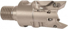 Millstar - VCGT Series ASOC, Right Hand Cut, 50mm Head Length, Modular Milling Cutting Unit Head - 32mm Cutting Diam, 1/8" Depth of Cut, Universal Insert Size - Apex Tool & Supply
