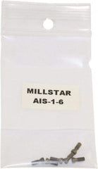 Millstar - Torx Insert Screw for Indexable Milling Cutters & Modular Heads - M12 Thread, Industry Std AIS-1-6, For Use with End Mills & Milling Heads - Apex Tool & Supply