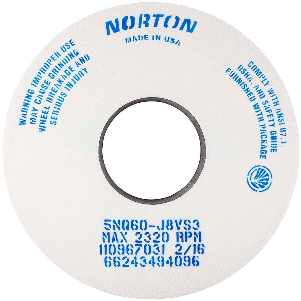 Norton - Tool & Cutter Grinding Wheels Wheel Type: Type 1 Wheel Diameter (Inch): 14 - Apex Tool & Supply