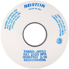 Norton - Tool & Cutter Grinding Wheels Wheel Type: Type 1 Wheel Diameter (Inch): 14 - Apex Tool & Supply