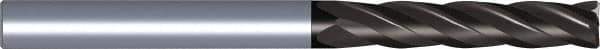 Kennametal - 14mm, 4 Flute, Single End, Solid Carbide, Corner Chamfer End Mill - 83mm OAL, 30° Helix, Right Hand Flute, 32mm LOC, Right Hand Cut - Apex Tool & Supply