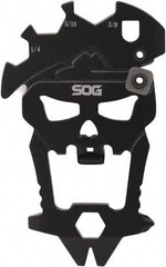 SOG Specialty Knives - 12 Piece, Multi-Tool Set - Black, 2-1/4" OAL, 2-1/4" Closed Length - Apex Tool & Supply