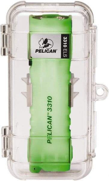 Pelican Products, Inc. - White LED Bulb, 234 Lumens, Industrial/Tactical Flashlight - Yellow Plastic Body, 3 AA Alkaline Batteries Included - Apex Tool & Supply