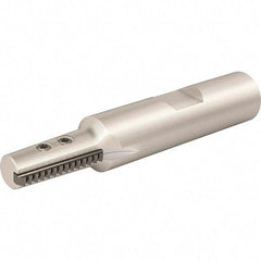 Vargus - 0.418" Cut Diam, 0.71" Max Depth of Cut, 1/2" Shank Diam, Internal/External Indexable Thread Mill - Insert Style 19A, 1 Insert, Toolholder Style RTMNC, 2.638" OAL - Apex Tool & Supply
