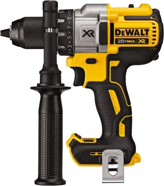 DeWALT - 20 Volt 1/2" Chuck Pistol Grip Handle Cordless Drill - 0-2000 RPM, Keyless Chuck, Reversible, Lithium-Ion Batteries Not Included - Apex Tool & Supply