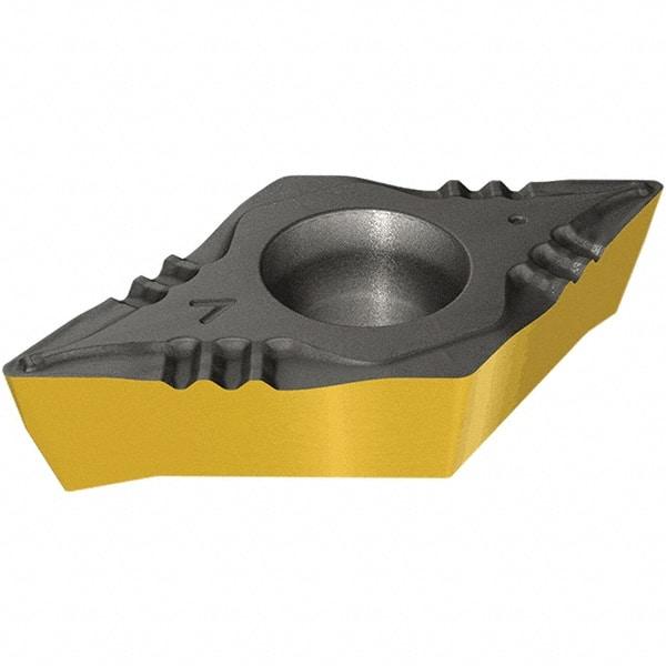 Iscar - TCMT731 F3P Grade IC8150 Carbide Turning Insert - TiCN/Al2O3/TiN Finish, 60° Triangle, 2.38mm Thick, 0.4mm Corner Radius - Apex Tool & Supply