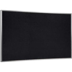 Ghent - Cork Bulletin Boards Style: Recycled Rubber Tack Bulletin Board Color: Black - Apex Tool & Supply
