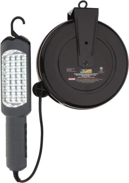 Value Collection - 120 Volt, 1,440 Watt, Electric, LED Portable Drop Light Work Light - 30' Cord, 1 Head, 450 Lumens, ABS - Apex Tool & Supply