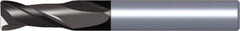 Kennametal - 14mm, 14mm LOC, 14mm Shank Diam, 75mm OAL, 2 Flute, Solid Carbide Square End Mill - Single End, TiAlN Finish, Spiral Flute, 30° Helix, Centercutting, Right Hand Cut, Right Hand Flute, Series 2CH..DK-DL - Apex Tool & Supply