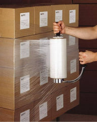 Nifty Products - 18" x 1,500' 34 Gauge Clear Roll Stretch Wrap - Apex Tool & Supply