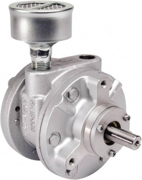 Gast - 4 hp Reversible Face Air Actuated Motor - 0:00 Gear Ratio, 3,000 Max RPM, 1.36" Shaft Length, 5/8" Shaft Diam - Apex Tool & Supply