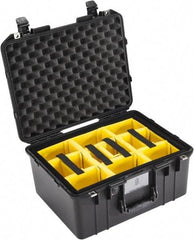 Pelican Products, Inc. - 15-51/64" Wide x 10-1/2" High, Aircase w/Divider - Black - Apex Tool & Supply