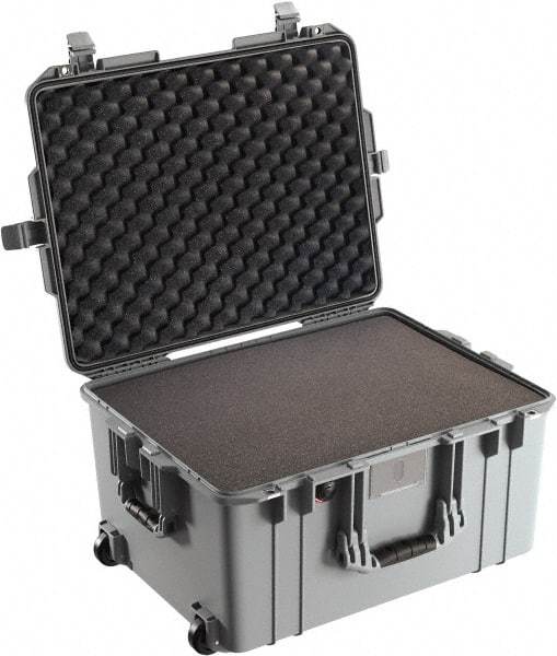 Pelican Products, Inc. - 18-51/64" Wide x 13-1/4" High, Aircase w/Foam - Silver - Apex Tool & Supply