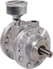 Gast - 5-1/4 hp Reversible Face Air Actuated Motor - 0:00 Gear Ratio, 2,500 Max RPM, 1-1/2" Shaft Length, 3/4" Shaft Diam - Apex Tool & Supply