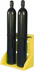 Enpac - Gas Cylinder Carts, Racks, Stands & Holders Type: Two Cylinder Wall/Floor Stand Fits Cylinder Diameter: 11-3/8 (Inch) - Apex Tool & Supply