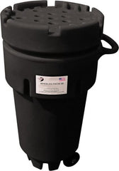 Enpac - Overpack & Salvage Drums Type: Salvage Drum w/Wheels Total Capacity (Gal.): 50.00 - Apex Tool & Supply