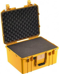 Pelican Products, Inc. - 15-51/64" Wide x 10-1/2" High, Aircase w/Foam - Yellow - Apex Tool & Supply