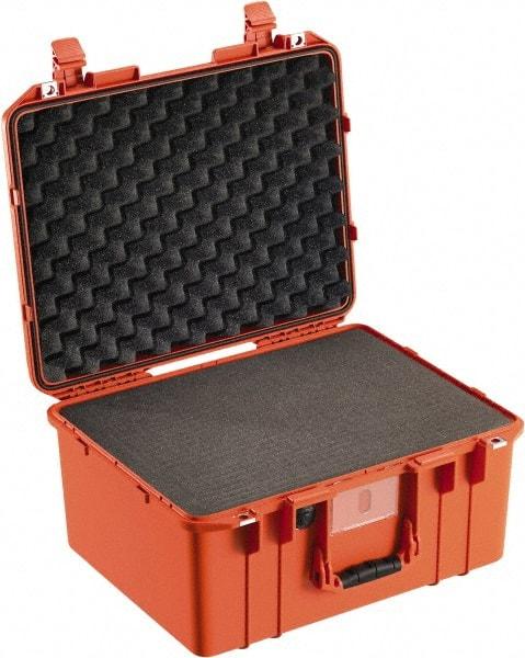 Pelican Products, Inc. - 15-51/64" Wide x 10-1/2" High, Aircase w/Foam - Orange - Apex Tool & Supply