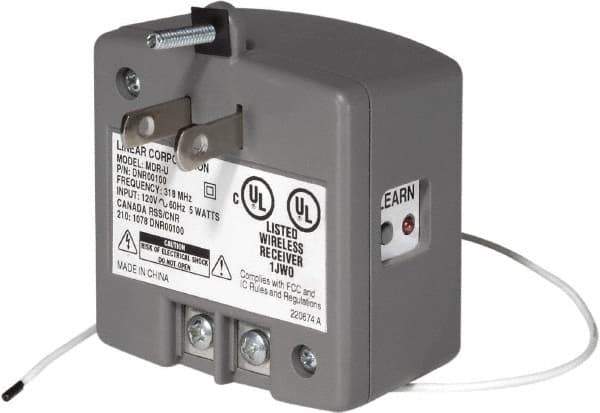 Linear - Electromagnet Lock Accessory - 1 Channel Wireless Receiver - Apex Tool & Supply