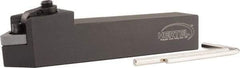 Hertel - MCRN, Right Hand Cut, 3/4" Shank Height x 3/4" Shank Width, Negative Rake Indexable Turning Toolholder - 4-1/2" OAL, CN..432 Insert Compatibility, Series Multi-Option - Apex Tool & Supply