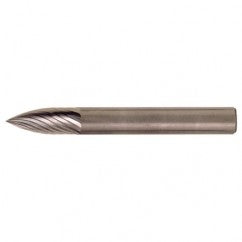 SG-3 Standard Cut Solid Carbide Bur-Pointed Tree Shape - Apex Tool & Supply