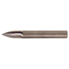SG-3 Standard Cut Solid Carbide Bur-Pointed Tree Shape - Apex Tool & Supply