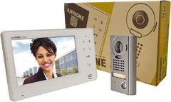 Aiphone - Security Camera Systems Type: Master Station/Door Station Kit Image Color: Color - Apex Tool & Supply