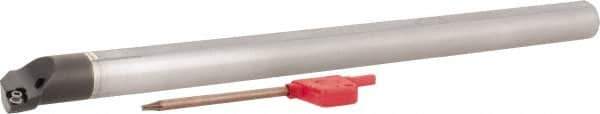 Hertel - 0.77" Min Bore Diam, 10" OAL, 5/8" Shank Diam, E10SCLPR2 Indexable Boring Bar - 3-3/4" Max Bore Depth, CP.. 32.52 Insert, Screw-On Holding Method - Apex Tool & Supply